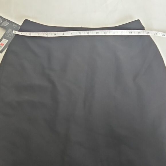 Black Label Black Knee-Length Pencil Skirt - Picture 8 of 16